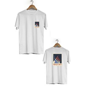 Hero Tasarım BLL583 Beyaz Erkek T-shirt