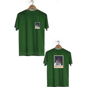 Hero Tasarım BLL583 Haki Erkek T-shirt