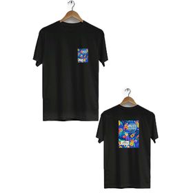 Hero Tasarım BLL590 Siyah Erkek T-shirt