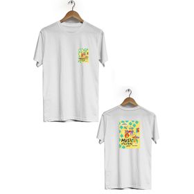 Hero Tasarım BLL591 Beyaz Erkek T-shirt