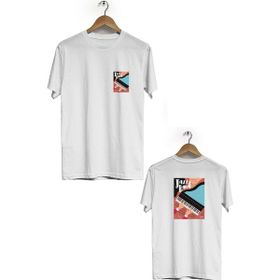 Hero Tasarım BLL595 Beyaz Erkek T-shirt