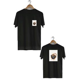 Hero Tasarım BLL616 Siyah Erkek T-shirt