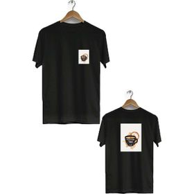 Hero Tasarım BLL616 Siyah Erkek T-shirt