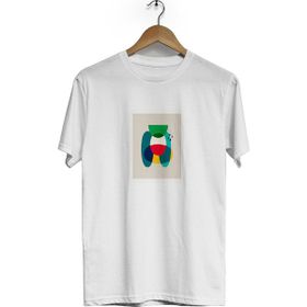 Hero Tasarım BLL626 Beyaz Erkek T-shirt