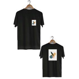 Hero Tasarım BLL633 Siyah Erkek T-shirt