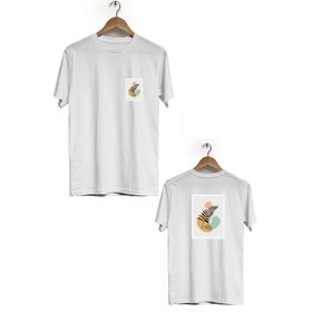 Hero Tasarım BLL634 Beyaz Erkek T-shirt