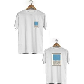 Hero Tasarım BLL655 Beyaz Erkek T-shirt