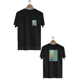Hero Tasarım BLL664 Siyah Erkek T-shirt