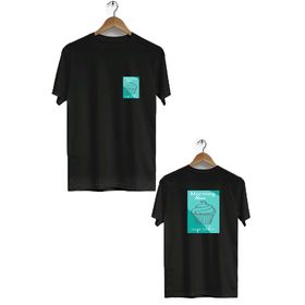 Hero Tasarım BLL668 Siyah Erkek T-shirt