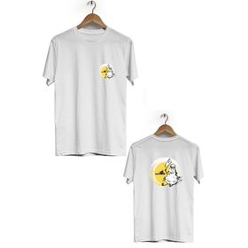 Hero Tasarım BLL701 Kurban Bayramı Ön Arka Baskılı Bisiklet Yaka Kısa Kollu Erkek T-shirt