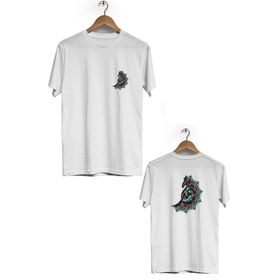 Hero Tasarım BLL705 Beyaz Erkek T-shirt