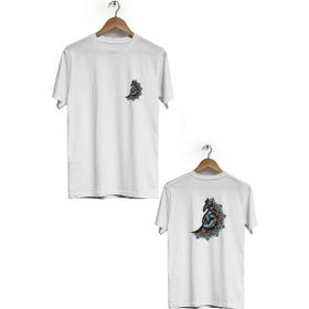 Hero Tasarım BLL705 Beyaz Erkek T-shirt