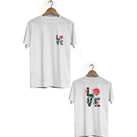 Hero Tasarım BLL819 Beyaz Erkek T-shirt