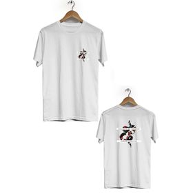 Hero Tasarım BLL845 Beyaz Erkek T-shirt