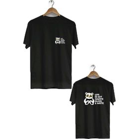 Hero Tasarım BLL852 Siyah Erkek T-shirt