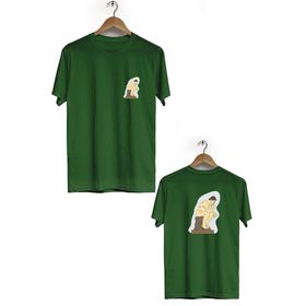 Hero Tasarım BLL884 Haki Erkek T-shirt