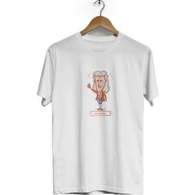 Hero Tasarım BLL894 Beyaz Erkek T-shirt