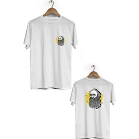 Hero Tasarım BLL915 Beyaz Erkek T-shirt