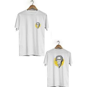 Hero Tasarım BLL916 Beyaz Erkek T-shirt