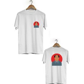 Hero Tasarım BLL943 Beyaz Erkek T-shirt