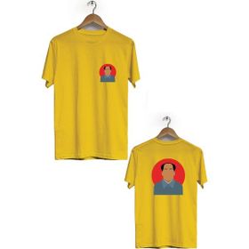 Hero Tasarım BLL943 Sarı Erkek T-shirt