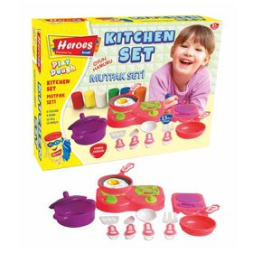 Heroes 15 Parça Mutfak Oyun Hamuru Seti