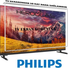 Heroglas Philips 43PUS7607 43 inç TV Ekran Koruyucu