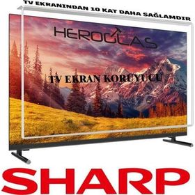 Heroglas Sharp LC-50LE752V 50 inç TV Ekran Koruyucu