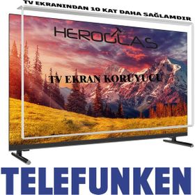 Heroglas Telefunken 49TU7560A 49 inç TV Ekran Koruyucu