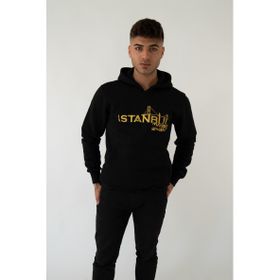 Herotasarım İstanbul Mafia Kapüşonlu Erkek Sweatshirt