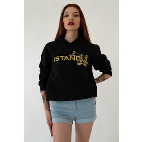 Herotasarım İstanbul Mafia Kapüşonlu Erkek Sweatshirt