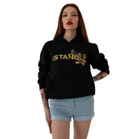 Herotasarım İstanbul Mafia Kapüşonlu Erkek Sweatshirt
