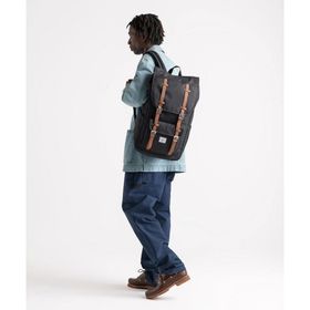 Herschel 11390-00001-OS Siyah Little America 30 Litre Unisex Günlük Stil Sırt Çantası