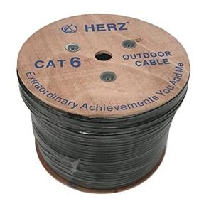 Herz 23AWG 305 m Dış Ortam Outdoor CAT6 Kablo