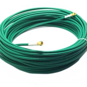 Herz 40 m Yeşil RG6U6 Full HD 4K Anten Kablosu