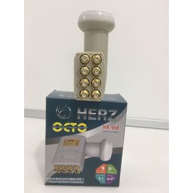 Herz HR-908 Octo Sekizli LNB 0.1db Full Hd 4k