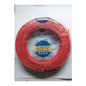 Hes 100 m 1.5 mm Kırmızı Nya Kablo