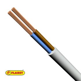 Hes 2x1.5 mm Beyaz H05VV-F Ttr Kablo