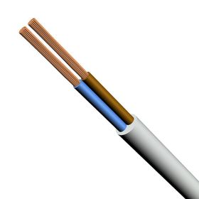 Hes 2x1.5 mm Beyaz H05VV-F Ttr Kablo