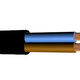 Hes 2x1.5 mm Siyah H05VV-F Ttr Kablo