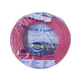 Hes H05V-K Nyaf 1 mm Kırmızı Kablo