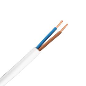 Hes H05VV-F Ttr 2x1 mm Beyaz Kablo