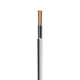 Hes H05VV-F Ttr 2x1 mm Beyaz Kablo