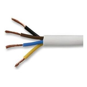 Hes H05VV-F Ttr 4x2,5 mm Beyaz Kablo