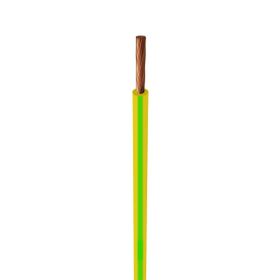 Hes H07V-K 10 mm Sarı Yeşil Nyaf Çok Telli Halojen Free Kablo