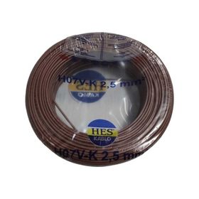 Hes H07V-K 2.5 mm Kahverengi Nyaf Çok Telli Halojen Free Kablo