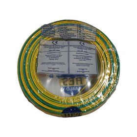 Hes H07V-K 2.5 mm Sarı Yeşil Nyaf Çok Telli Halojen Free Kablo