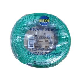 Hes H07V-K Nyaf 2,5 mm Yeşil Kablo