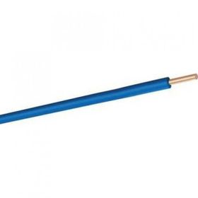 Hes H07V-U Nya 10 mm Mavi Kablo
