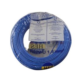 Hes H07V-U Nya 1,5 mm Mavi Kablo